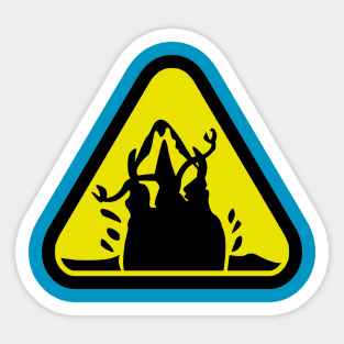 Danger: Graboids! Sticker